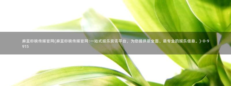 麻豆更新在线看：麻豆印映传媒官网(麻豆印映传媒官网: