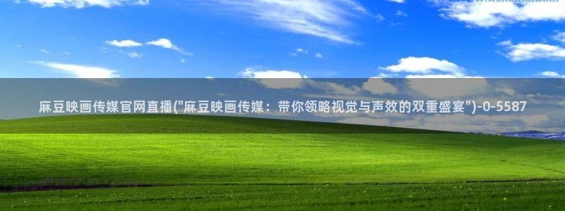 麻豆视频 精选资源：麻豆映画传媒官网直播(\