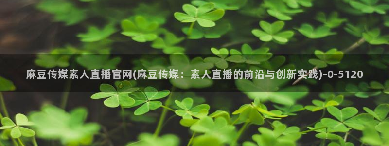 麻豆视频推荐完整版：麻豆传媒素人直播官网(麻豆传媒：素人